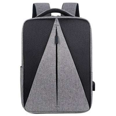 Mens Waterproof Oxford Cloth Backpacks Multifunctional USB Charging