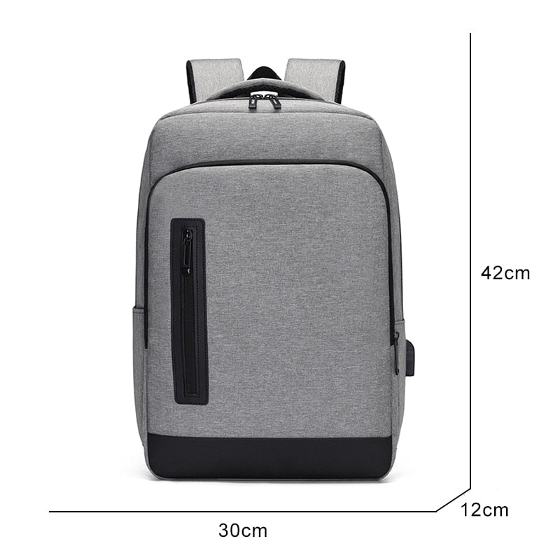 Business Backpacks For Men Multifunctional USB Charging Bag Waterproof