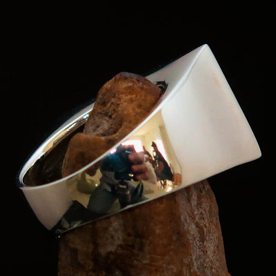 Perfectly crafted Men's Union Jack Flag Ring UK Great Britain -