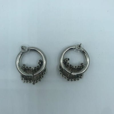 String ring earrings