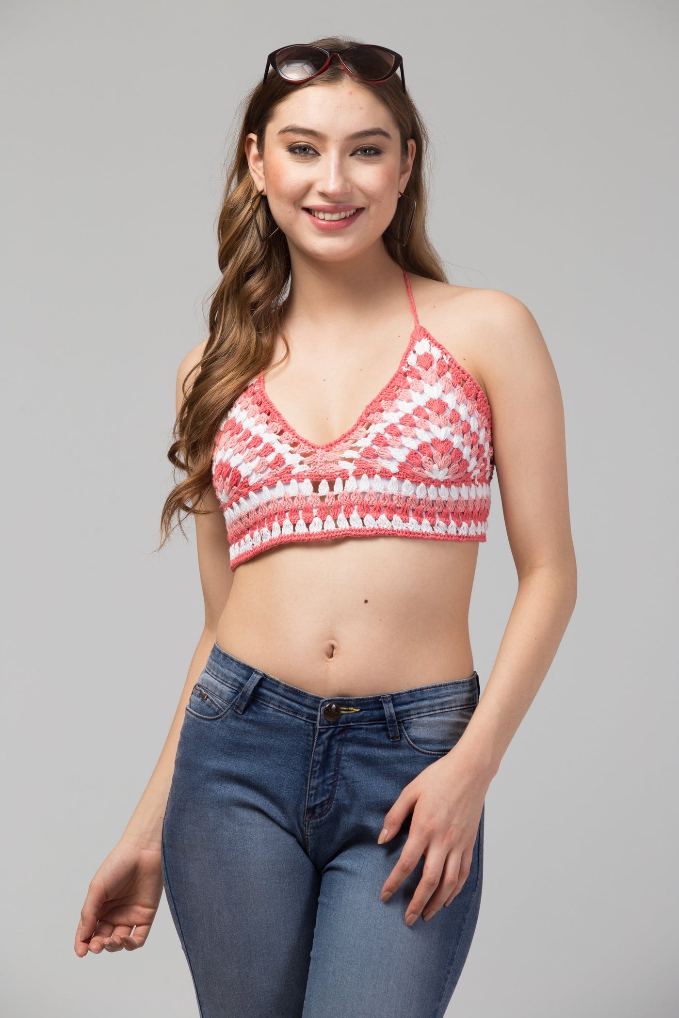 Rose Crop Top-Bralette