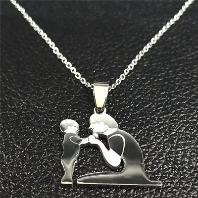 Mom-Child Family Necklace Set