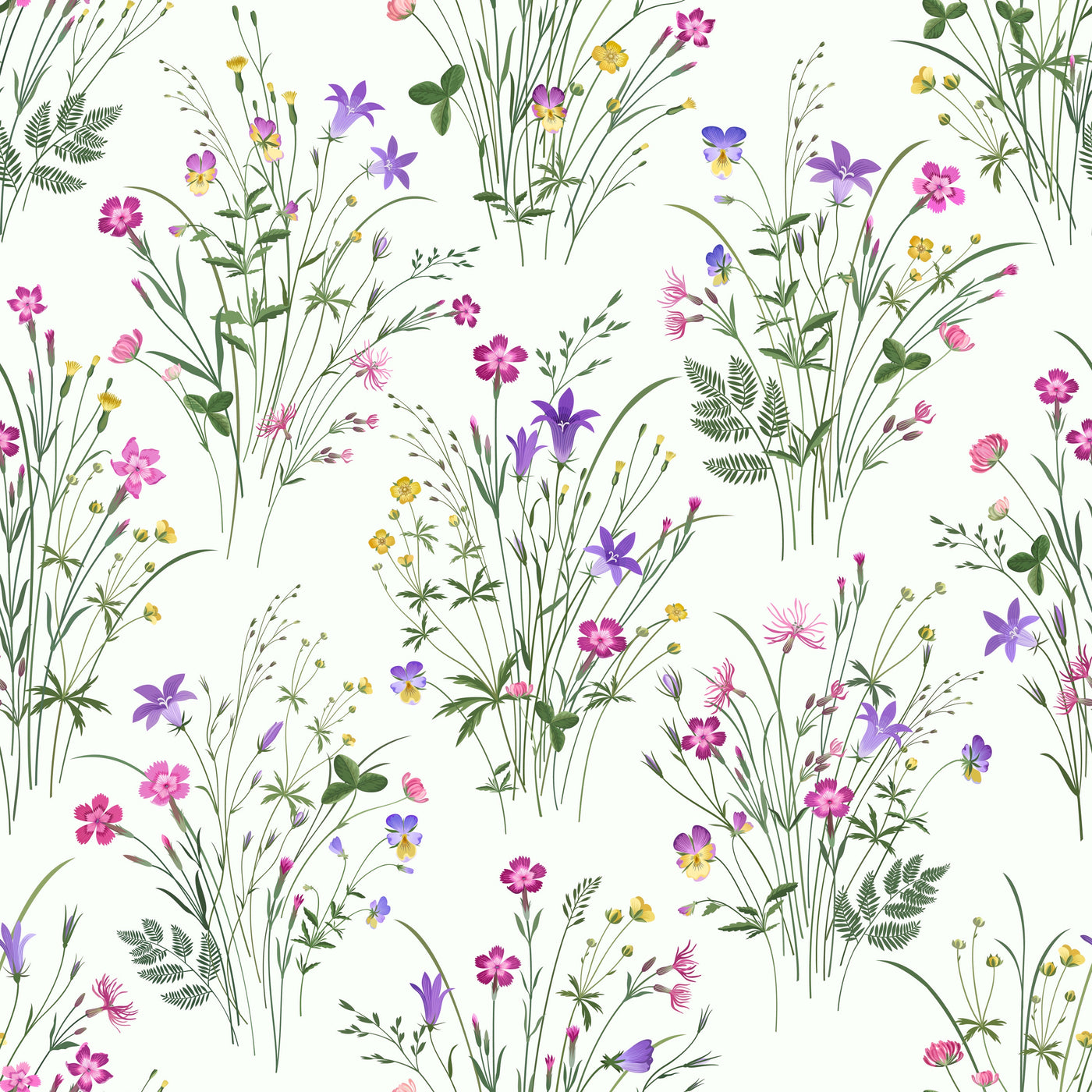 Meadow Bouquet Wallpaper