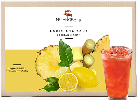 Mélange Jolie Louisiana Sour Cocktail SipKit™ (Case of Six)