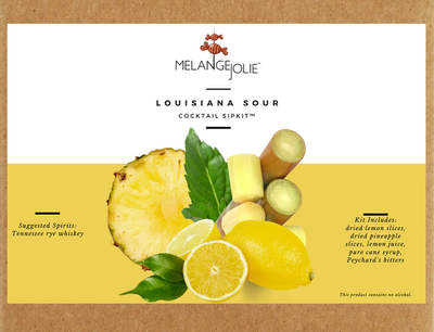 Mélange Jolie Louisiana Sour Cocktail SipKit™ (Case of Six)