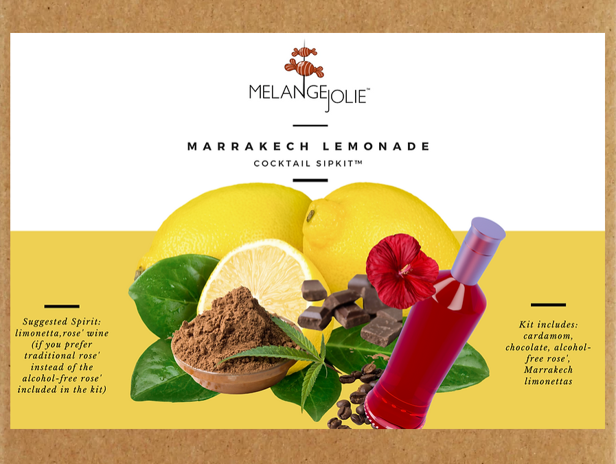 Mélange Jolie Marrakesh Lemonade Cocktail SipKit™ (Case of Six)