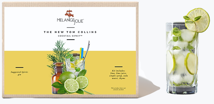 Mélange Jolie The New Tom Collins Cocktail SipKit™ (Case of Six)