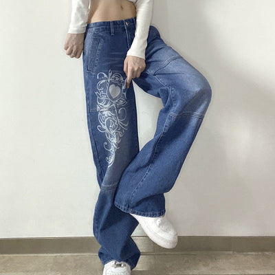 Low Waist jeans Oversize Wide Leg Baggy Pants