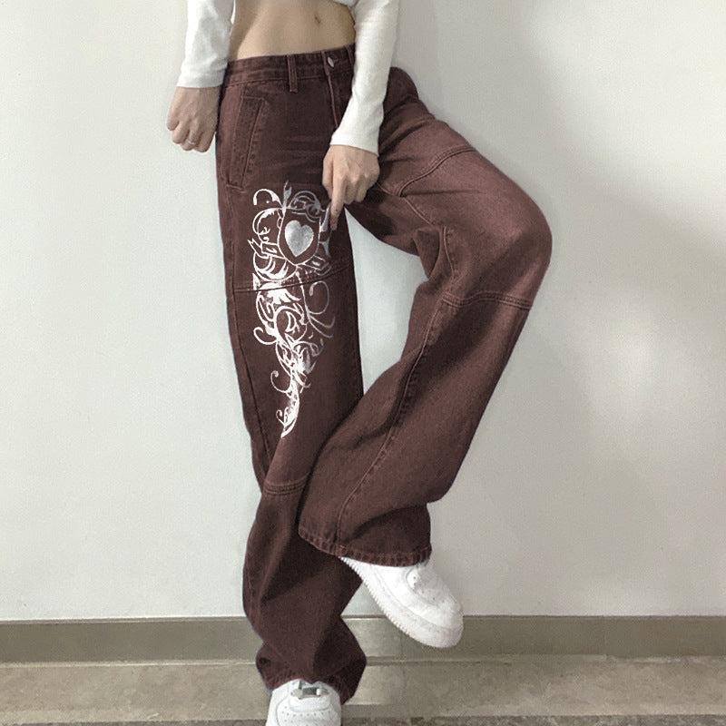 Low Waist jeans Oversize Wide Leg Baggy Pants