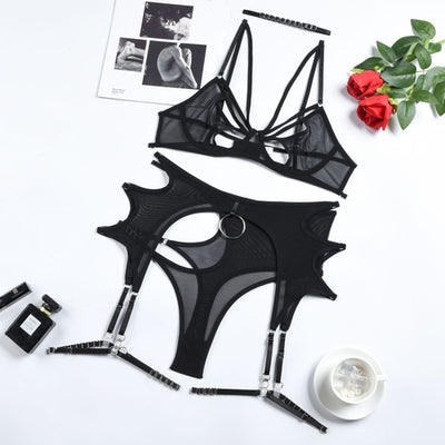 Women Clothing Mesh Comfortable Breathable Slim Fit Sexy Underwear