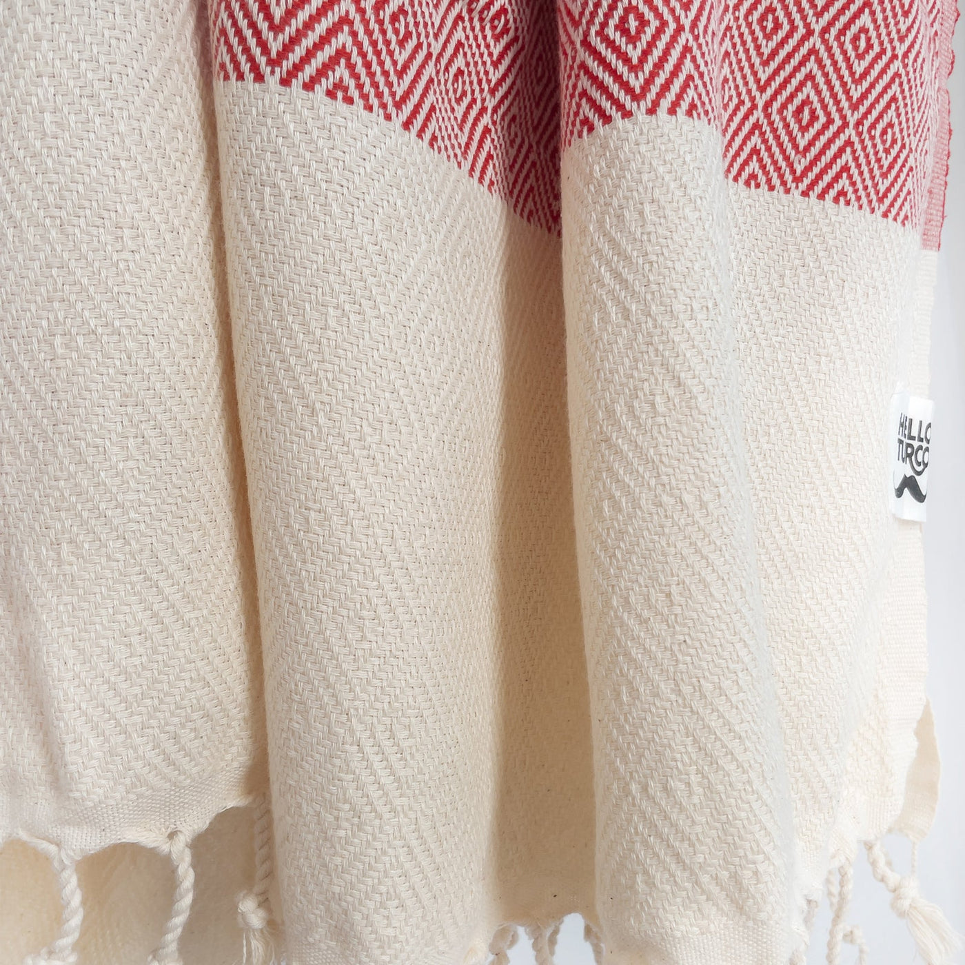 Otto Red Turkish Towel