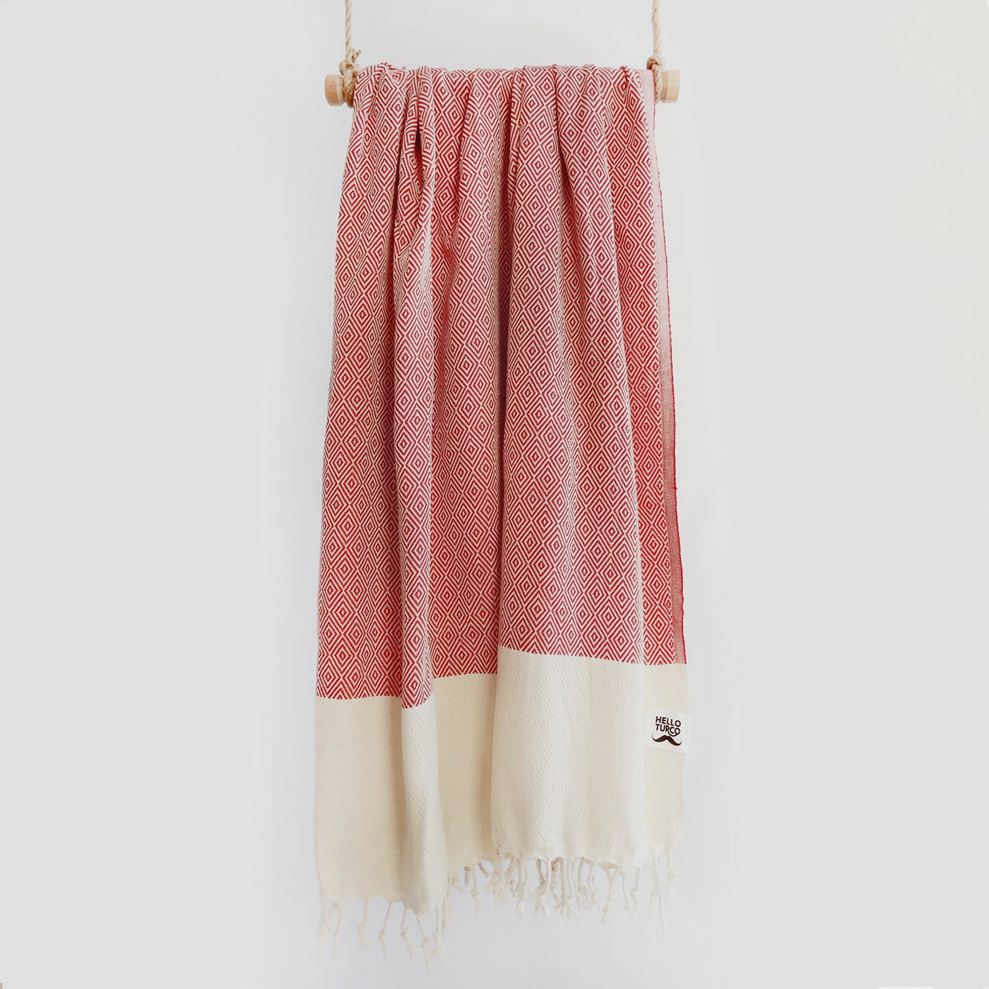 Otto Red Turkish Towel