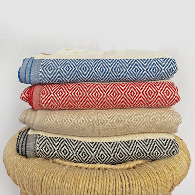 Otto Red Turkish Towel