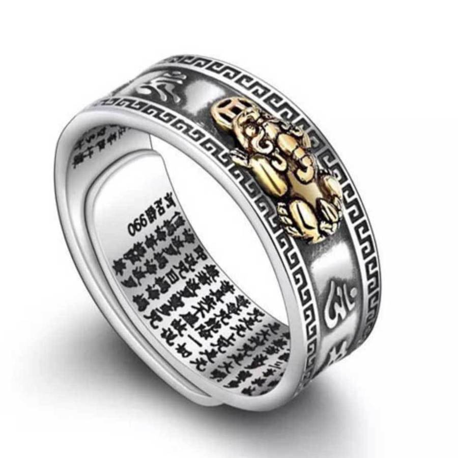 Feng Shui Pixiu Wealth & Protection Ring