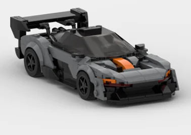 McLaren Senna GTR Racing Sports Car Building Blocks