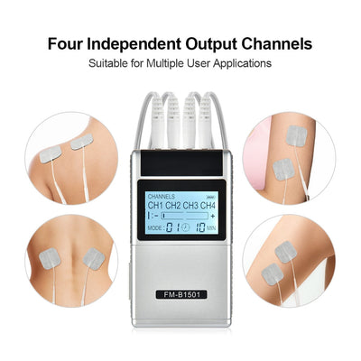 15 Mode Electric Tens Muscle Stimulator Ems Acupuncture Body Massage