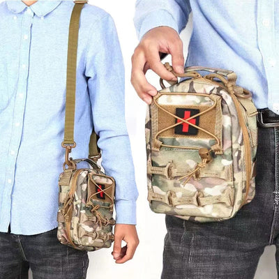 Little Bags Waterproof Outdoor Molle Waist Bag Hiking Travelling Sling