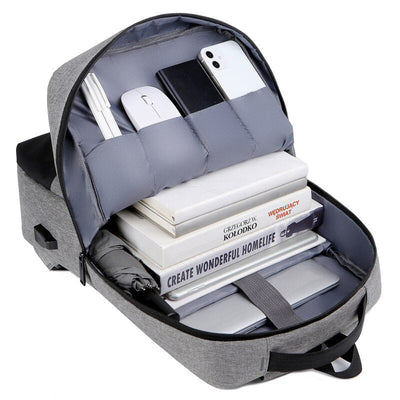 Men's Backpack Multifunction USB Charging Bag For Laptop Large