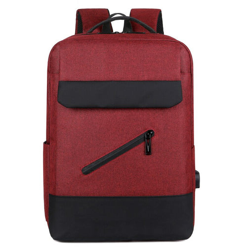 Men's Backpack Multifunction USB Charging Bag For Laptop Large