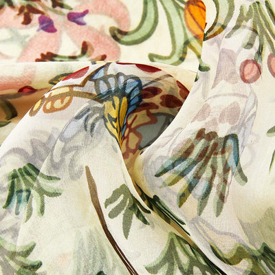 Alice In Wonderland - 100% Pure Silk Scarf