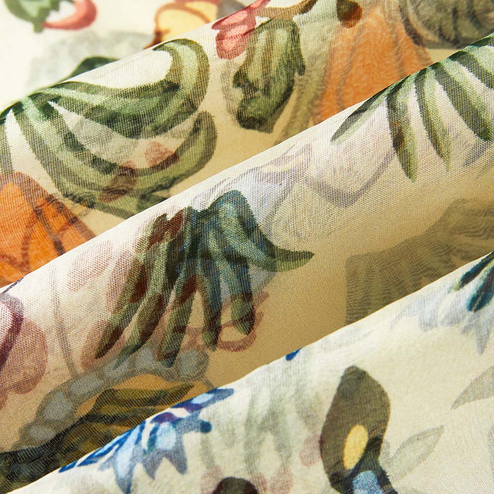 Alice In Wonderland - 100% Pure Silk Scarf