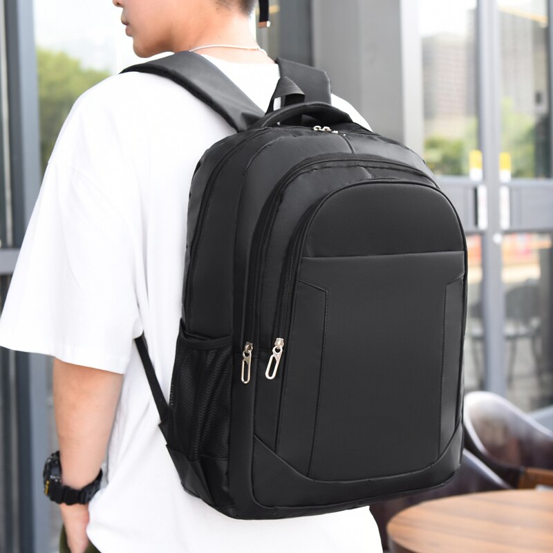 Business Style Men's Backpack For 15.6 Inches Laptop Portable Backpack