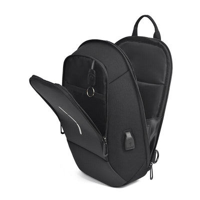 Business Crossbody Backpack For Men Multi-function Waterproof Bags