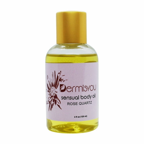 Cupid Moisture Body Oil with Rose Quartz Crystals