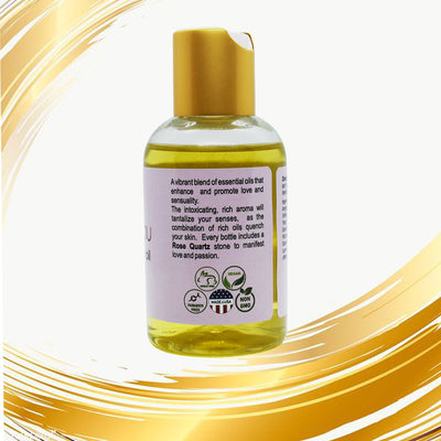 Cupid Moisture Body Oil with Rose Quartz Crystals