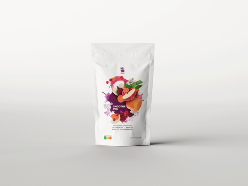 Freeze-dried Smoothie Mix Dark Pink - beetroots, apples, carrots,