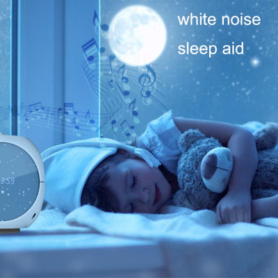 GDZ-S8 Remote Control Starry Sky Projection Light Sleep Aid(White)