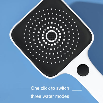 A11 Three Gear Round Tube Hot And Cold Shower Head Set Home Bathroom