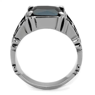 TK2055 - High polished (no plating) Stainless Steel Ring with