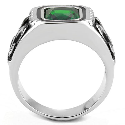 TK3616 - High polished (no plating) Stainless Steel Ring with