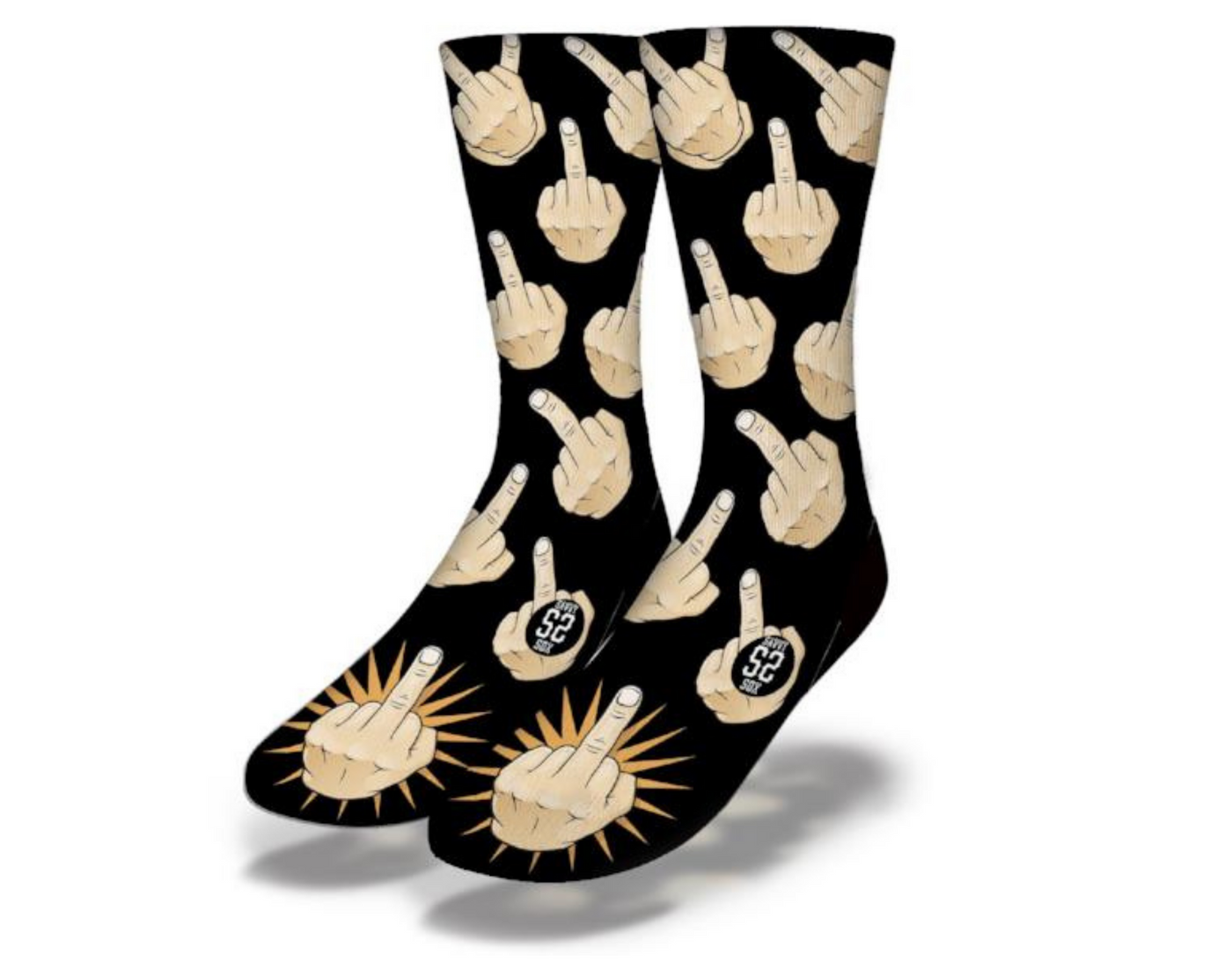 Friendly Finger Socks Black