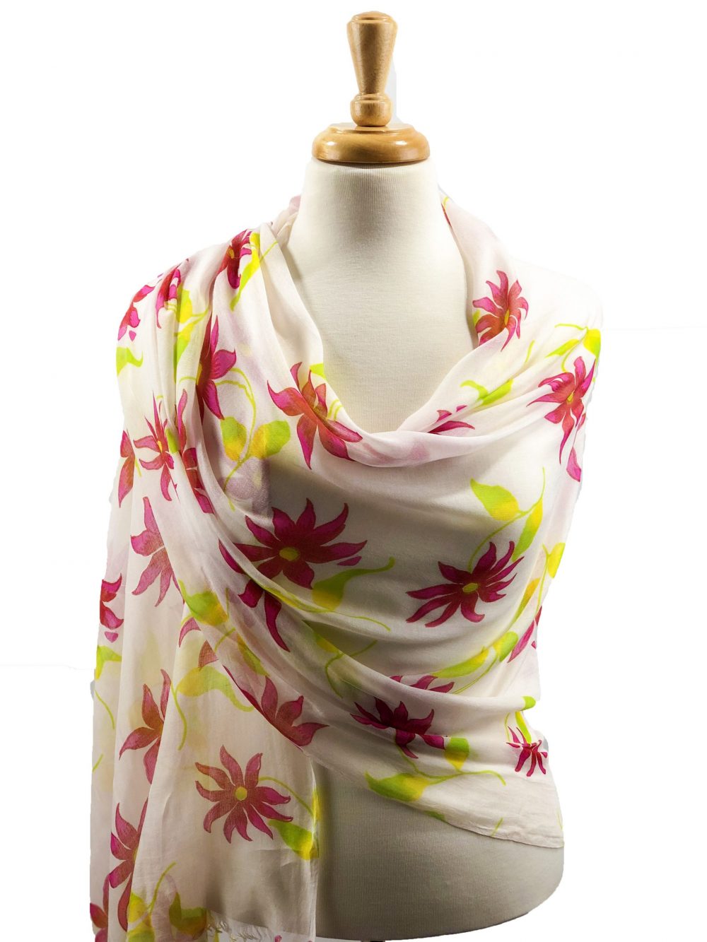 Screen Print Scarf - Lily