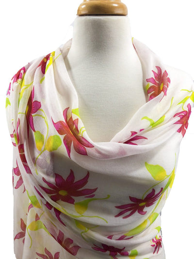 Screen Print Scarf - Lily