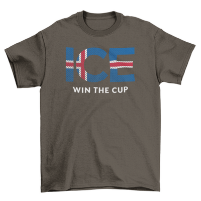 Iceland world cup t-shirt