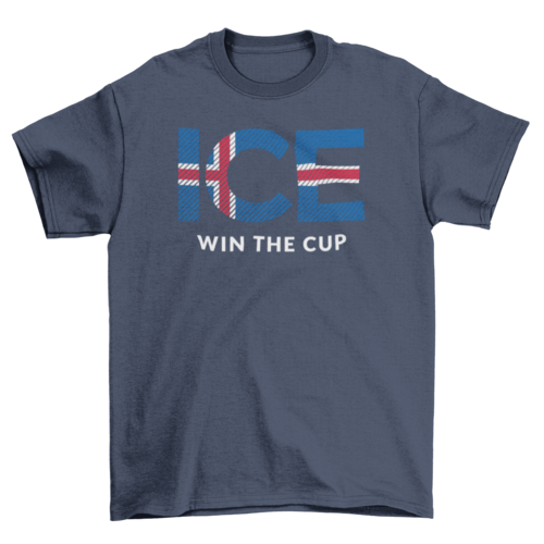 Iceland world cup t-shirt