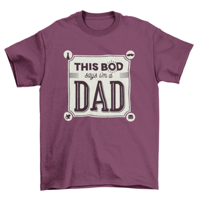 I am a dad t-shirt design