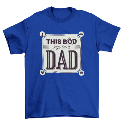 I am a dad t-shirt design