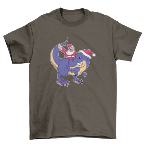 Santa T-Rex T-shirt