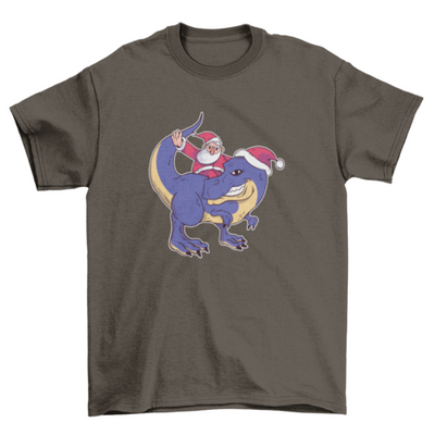 Santa T-Rex T-shirt