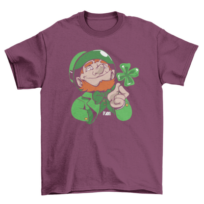 Leprechaun clover t-shirt