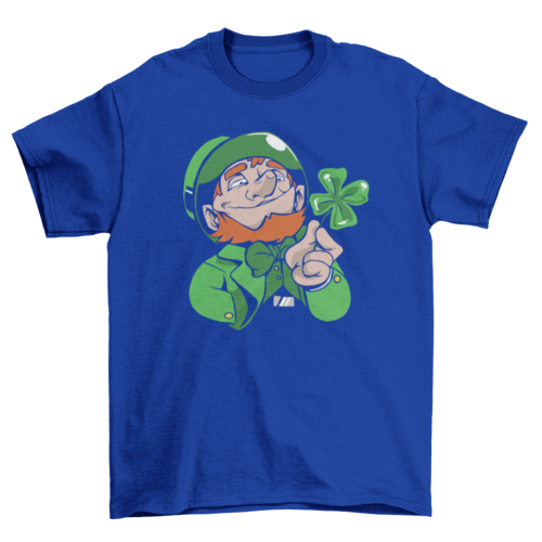 Leprechaun clover t-shirt