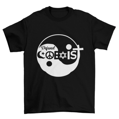 Religion Defend Coexist Quote T-shirt