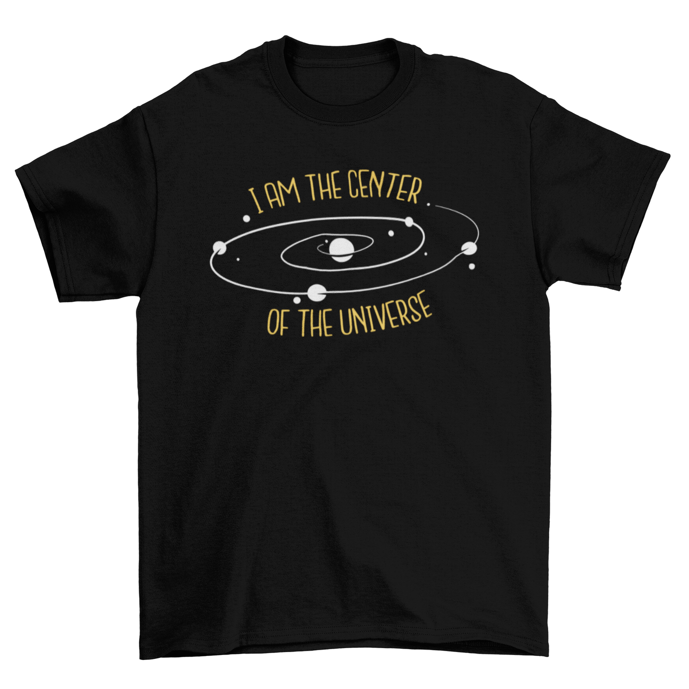 Center of the universe t-shirt