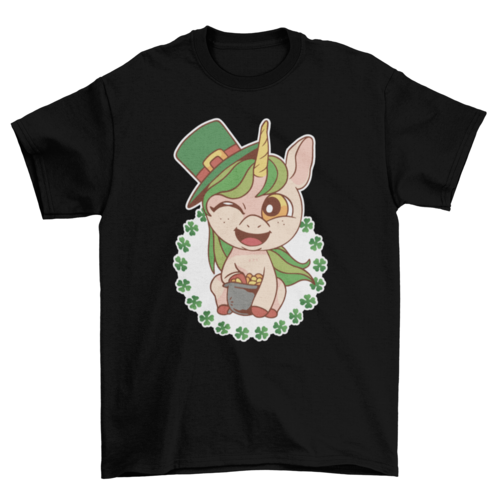 St. Patrick's Unicorn T-shirt