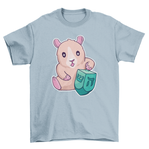 Guinea Pig Dreidl T-shirt Design