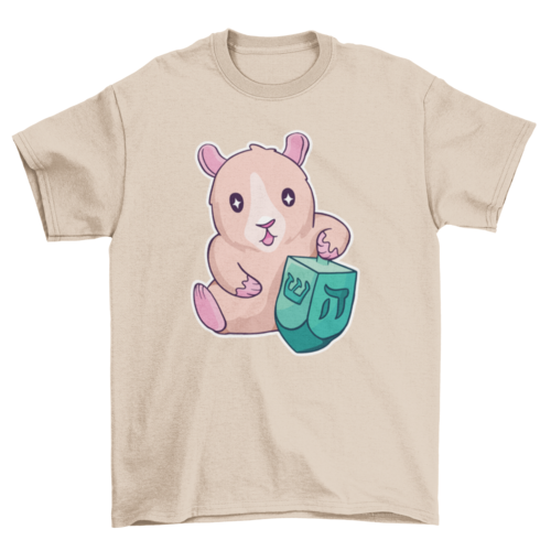 Guinea Pig Dreidl T-shirt Design